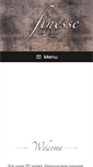 Mobile Screenshot of finessespasalon.com